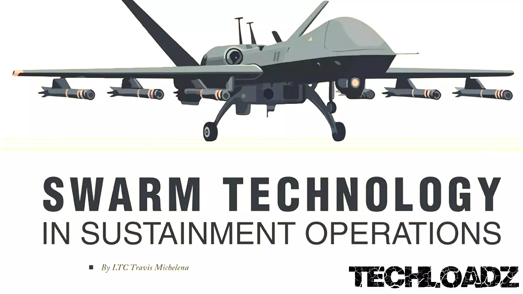 The Future of Military Sustainment Operations: Embracing Autonomous Drone Technology