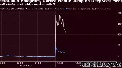 Small Tech Stocks Experience Notable Surge Following DeepSeek Model Announcement